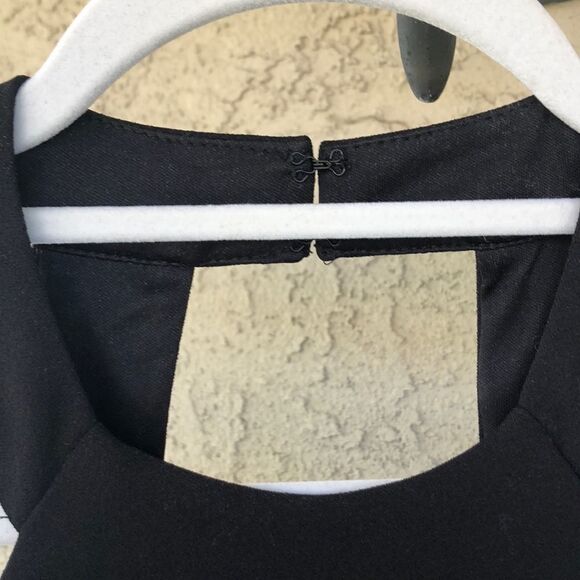 Sequin Hearts Black Floor length Dress Sz 5 - Picture 5 of 13